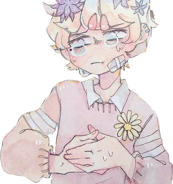 Kawaii Crying Anime Manga Sad Colorful Tears Mood Png - Illustration (586x624), Png Download