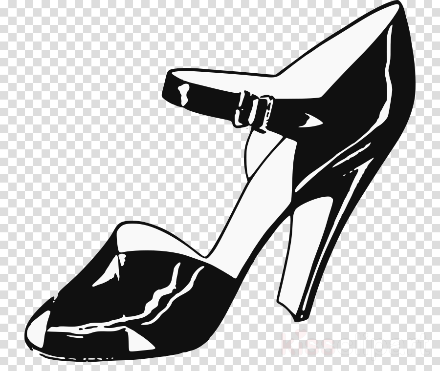 Download High Heels Clip Art Transparent Clipart Slipper - Vektor Sandal (900x760), Png Download