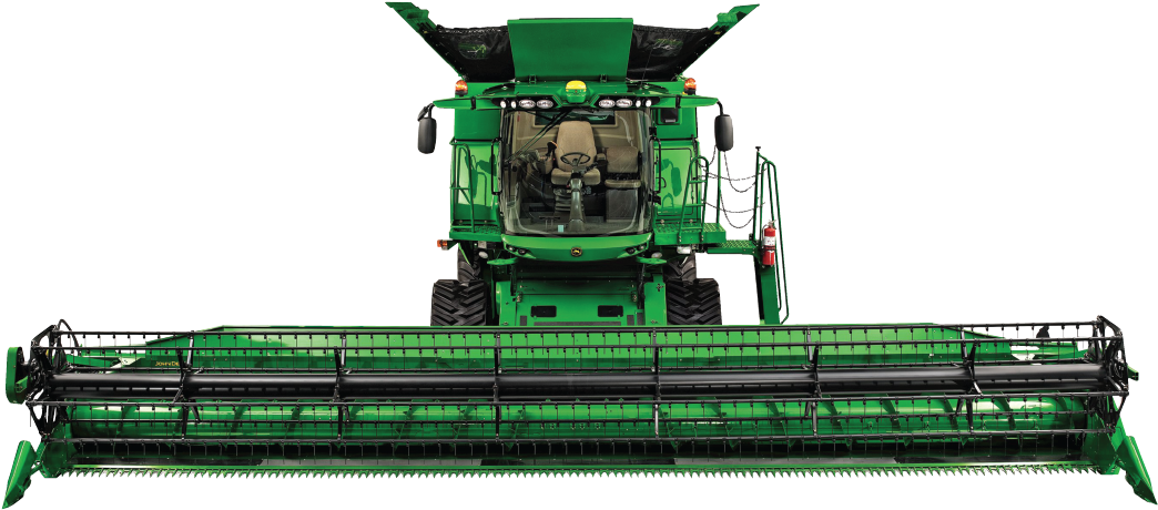 Harvesting - John Deere Harvester S670 (1043x710), Png Download