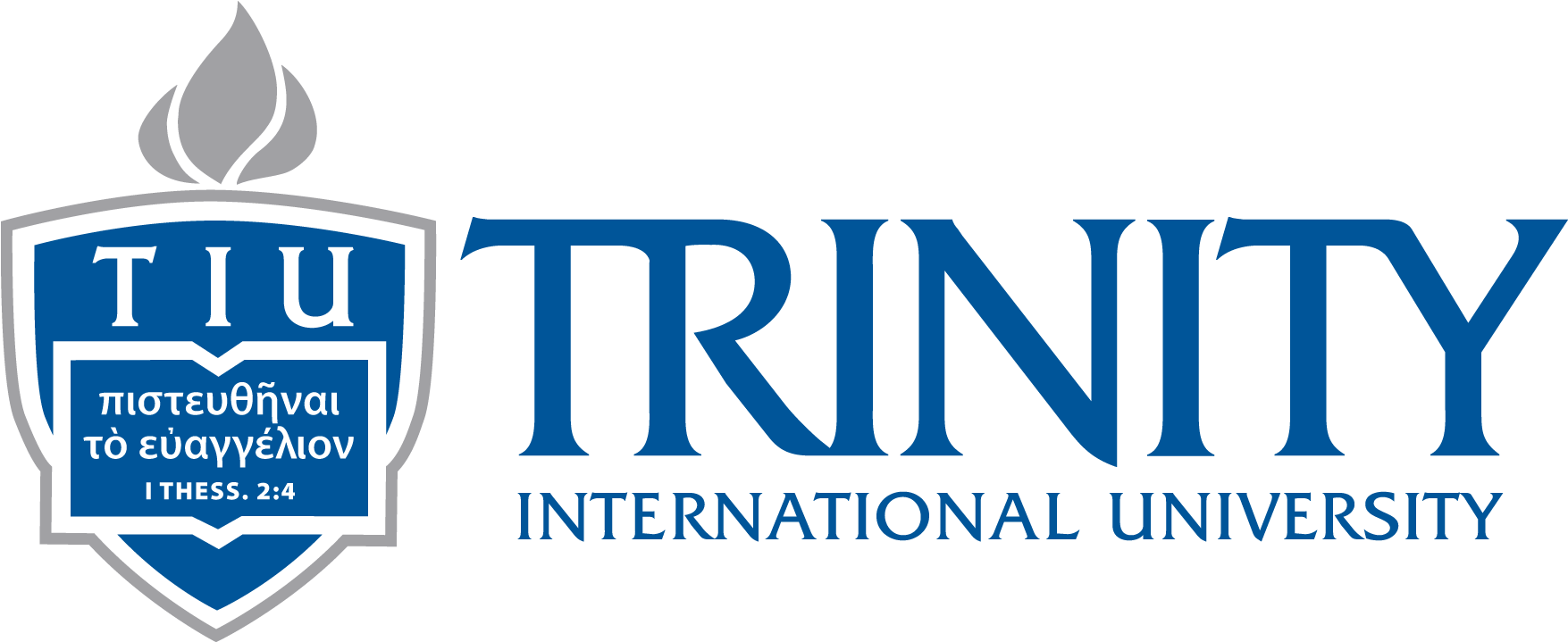 Horizontal - Trinity International University Logo (2100x1050), Png Download