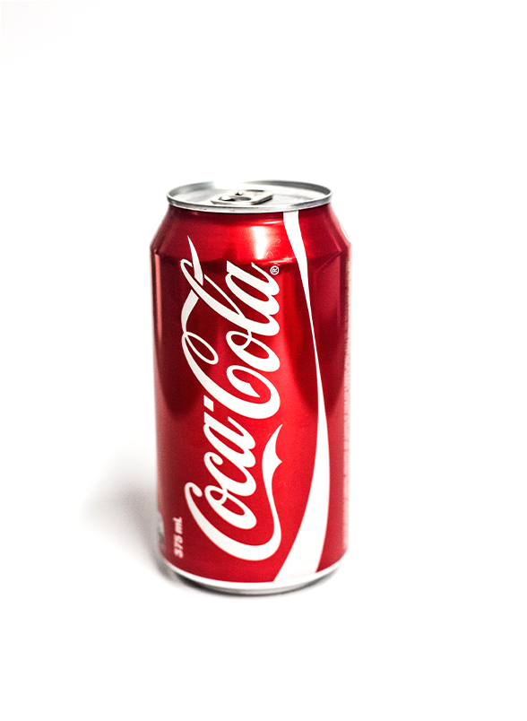 Coca Cola Can - Cylinder In The Real World (757x803), Png Download