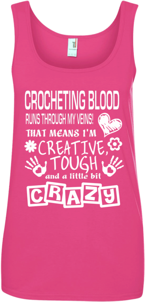 Crocheting Blood Runs Through My Veins I'm Creative - Born In Dec 18 (1024x1024), Png Download
