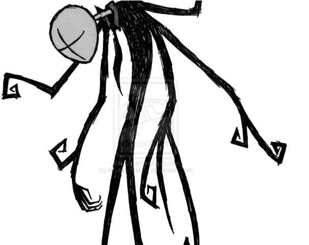 Slender Man Clipart Transparent - Slenderman (640x480), Png Download