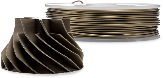 Ultimaker Nfc Abs Filament - Ultimaker Pearl Gold Abs (750x465), Png Download