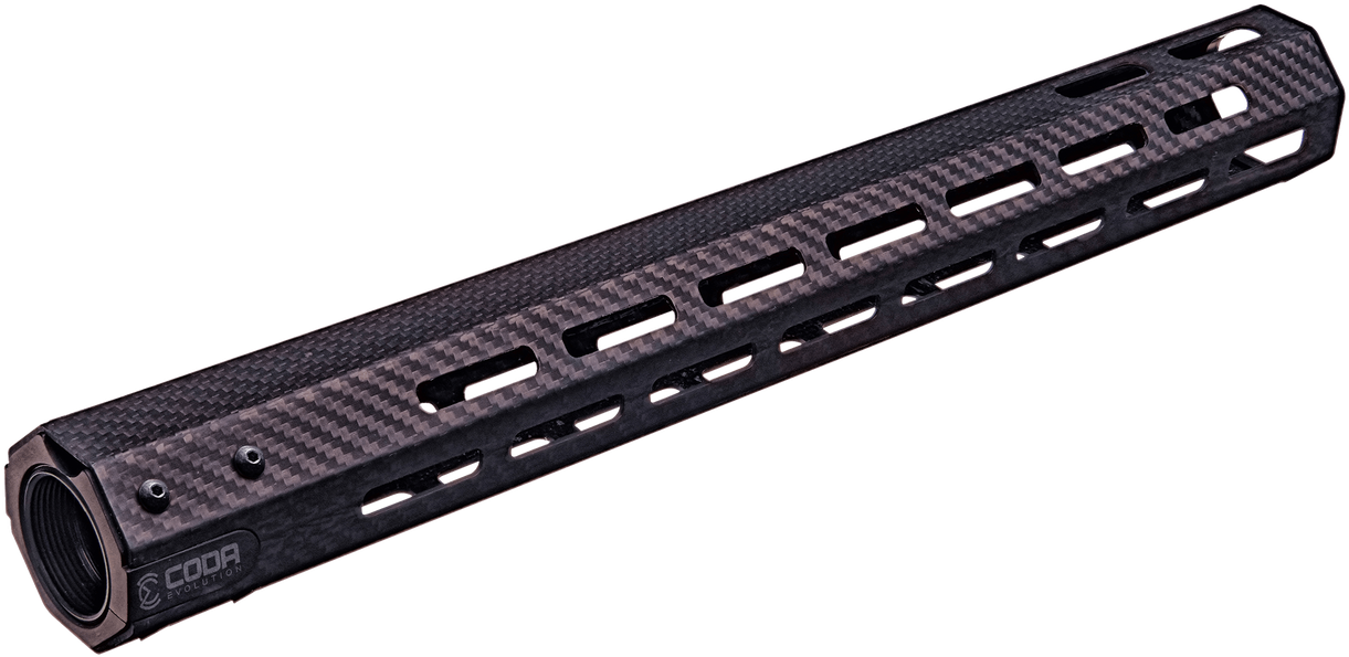 Coda Lightning Carbon Fiber Handguard - Milling (1280x670), Png Download