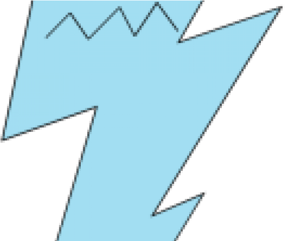 Lightning Bolt Art (640x480), Png Download