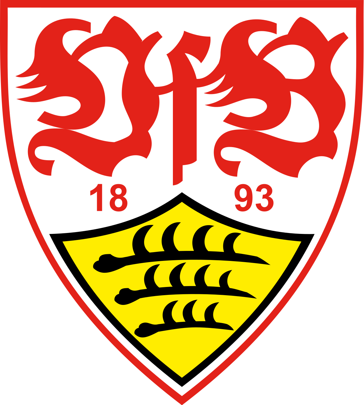 Vfb Stuttgart Logo Vector (1200x1335), Png Download