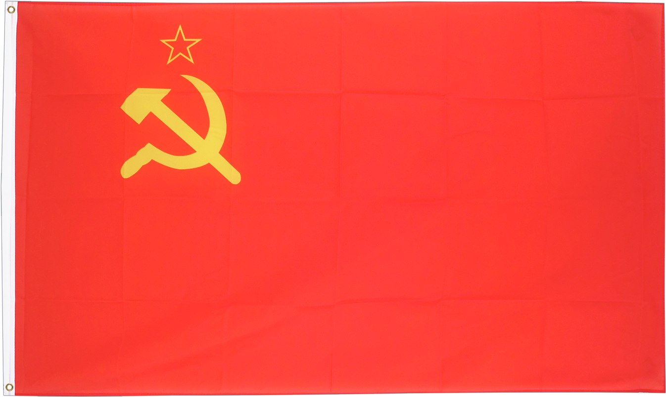 Stylist Inspiration Soviet Union Flag Picture Large - Hammer And Sickle Black (1500x1000), Png Download