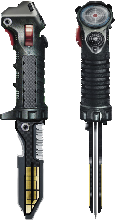 Ticks Often Attack In Tightly Clustered Groups, So - Titanfall 2 Hacking Knife (424x733), Png Download