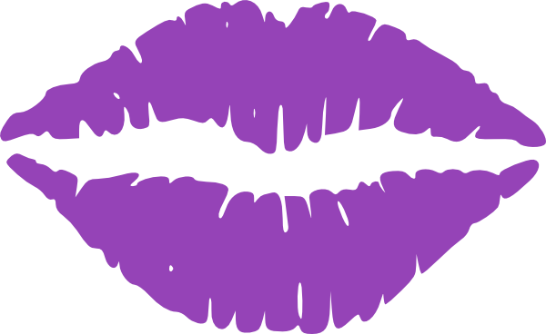 Lips Clipart Pouty Lip - Lips Clip Art (600x368), Png Download