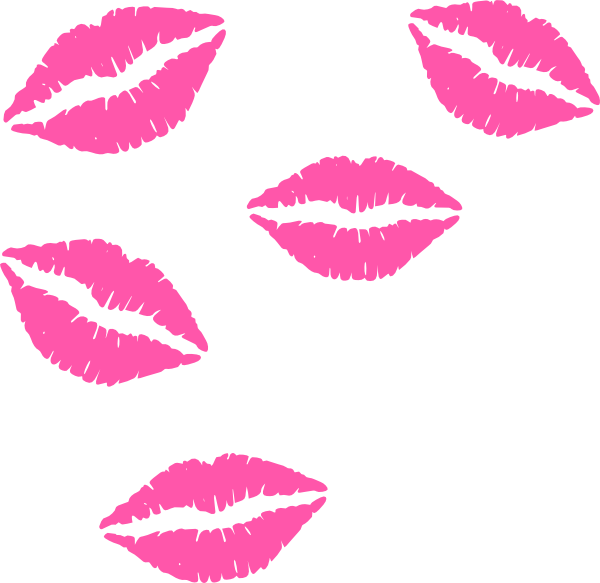 28 Collection Of Light Pink Lips Clipart - Transparent Background Lips Clip Art (600x583), Png Download