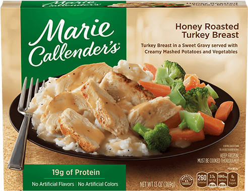 Honey Roasted Turkey Breast - Marie Callender's Meals (500x500), Png Download