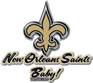 All Graphics » New Orleans Saints - New Orleans Saints Led Car Powerdecal (368x329), Png Download