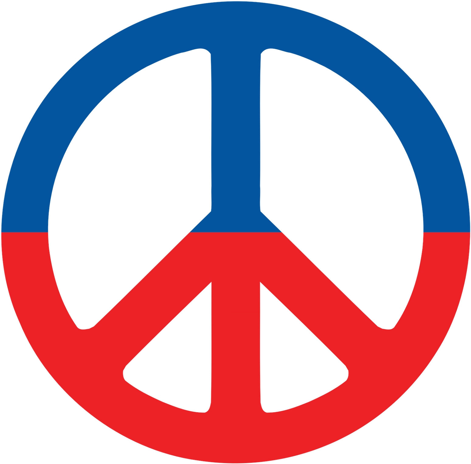 Russia Flag Pictures - Green Peace Symbol (1600x1600), Png Download