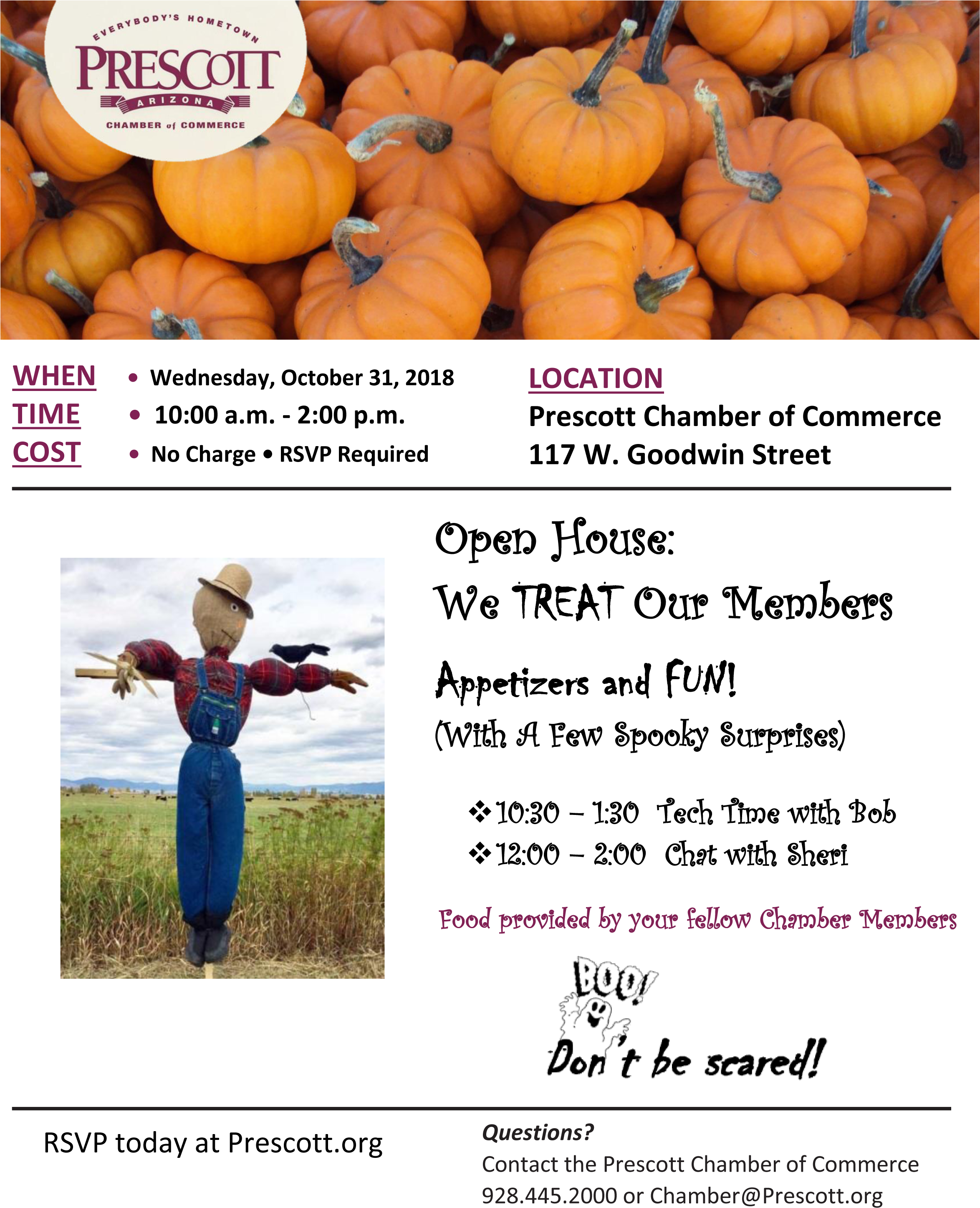 We Treat Our Members - Prescott Chamber Of Commerce (2523x2965), Png Download