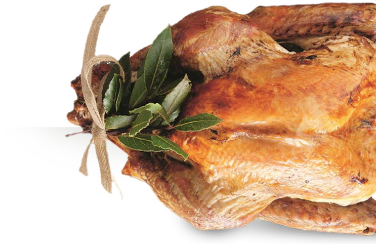 How Do I Make Delicious Turkey Stuffing - Roast Goose (743x482), Png Download