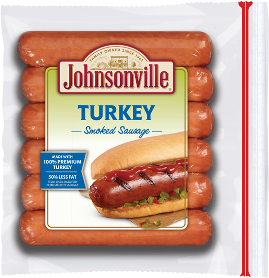 Product Image - Johnsonville Smoked Turkey Sausage (800x576), Png Download
