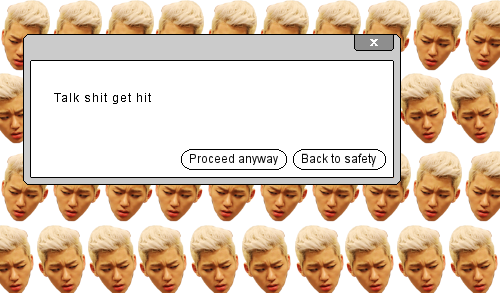 1k Mine Block B Zico 3k Dialog Box - Transparent Text Tumblr Male (500x293), Png Download