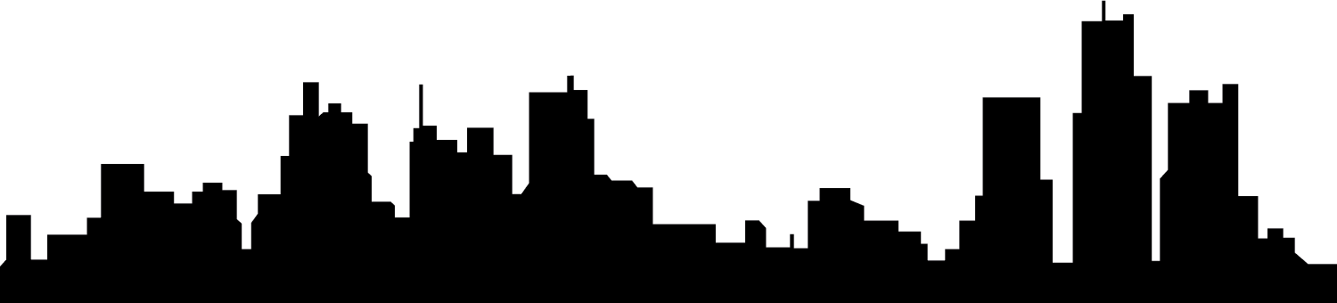 Clip Library Chattanooga Silhouette At Getdrawings - City Skyline Painting Boston (1500x340), Png Download