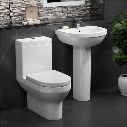 Bath Drawing Toilet Sink Clip Freeuse - Toilet (800x500), Png Download