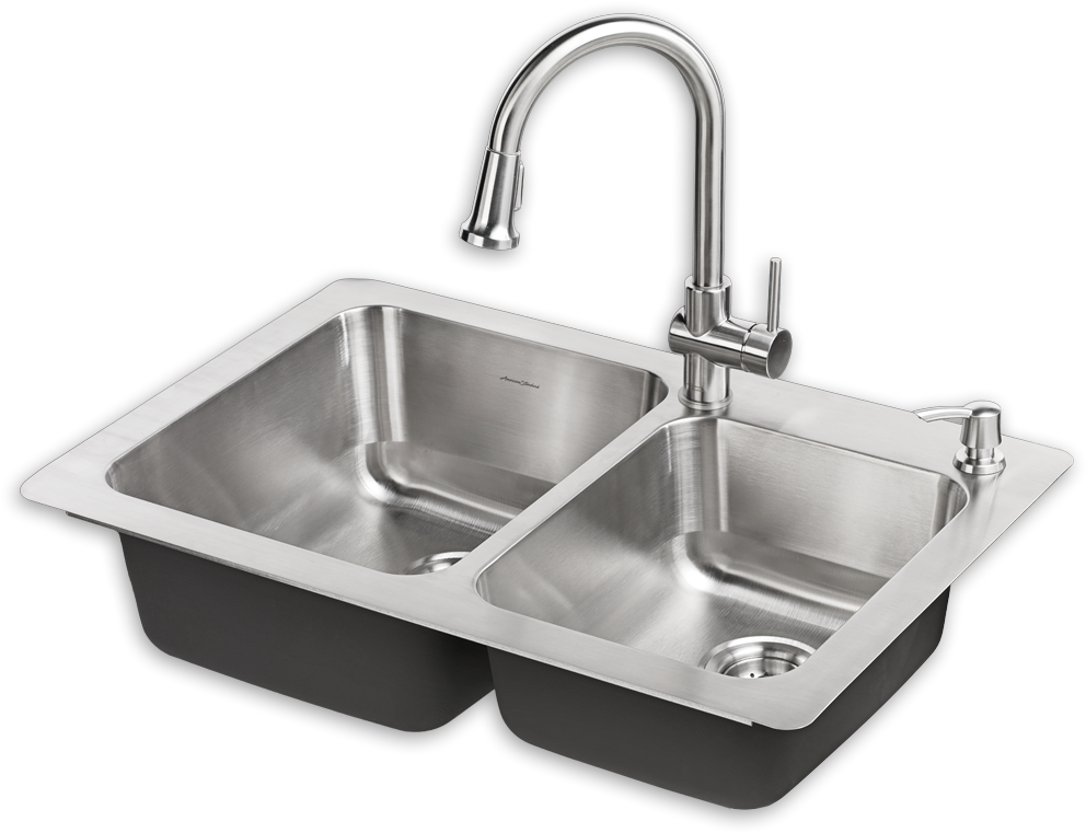 Sink Png - American Standard Kitchen Sinks (1000x1000), Png Download