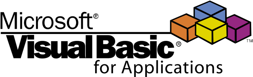 Common Dialog Box Constants - Visual Basic Excel Logo (572x217), Png Download