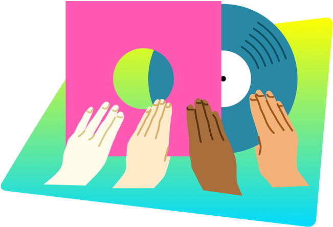 Crowdfunding Specialized For Vinyl - Circle (860x444), Png Download