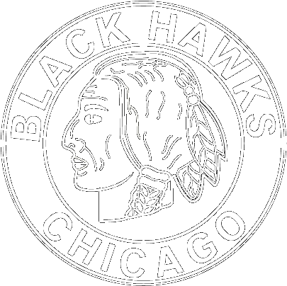 Chicago Blackhawks - Blackhawks 2019 Winter Classic Logo (424x423), Png Download