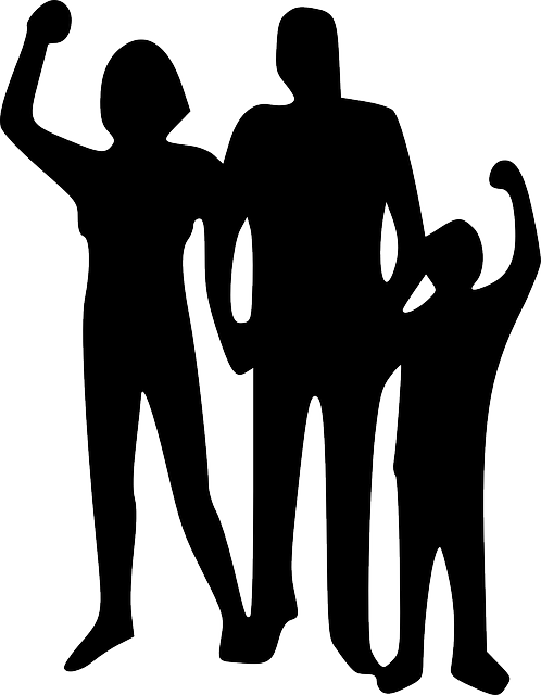 Black, Picnic, Happy, Kid, Silhouette, Mom, Child - Make My Family Proud (498x640), Png Download