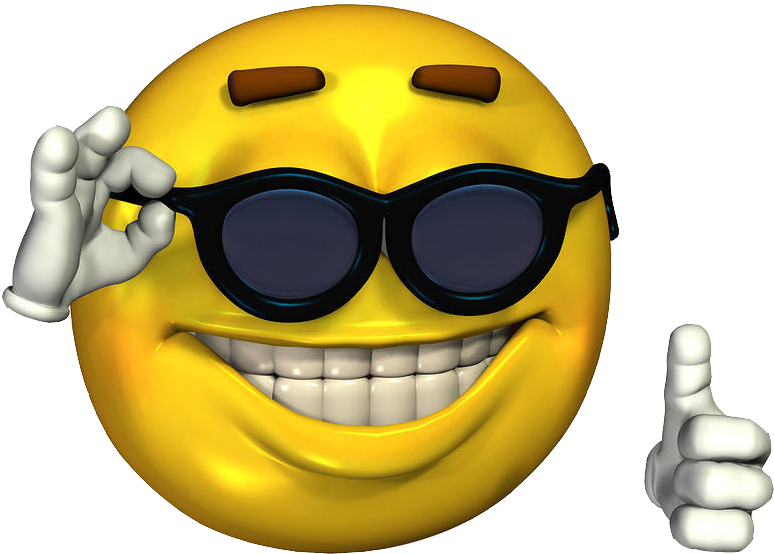 Atlanta Air Conditioning Sunglasses Fun Fixed - Smiling Thumbs Up Emoji (789x601), Png Download
