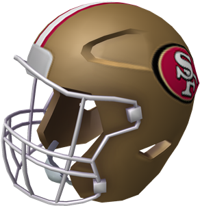 San Francisco 49ers Helmet - Roblox Arizona Cardinals (420x420), Png Download