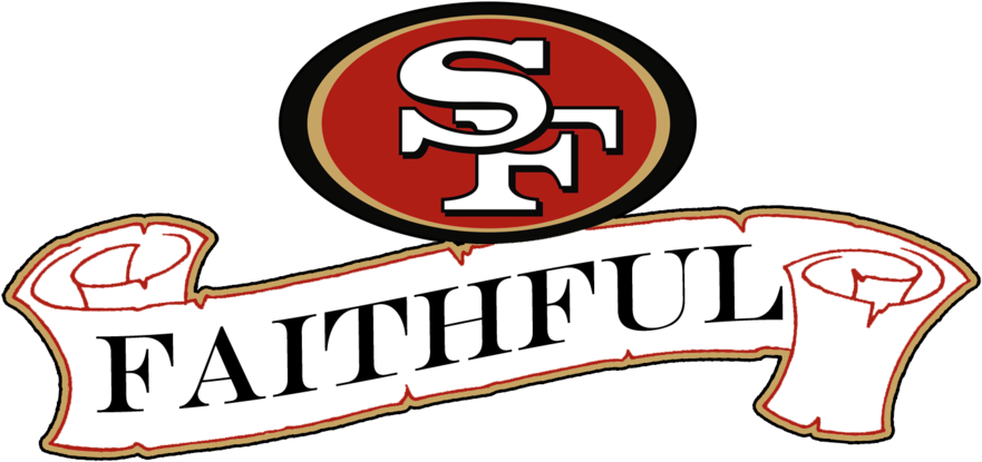 49er Faithful - Logos And Uniforms Of The San Francisco 49ers (900x468), Png Download