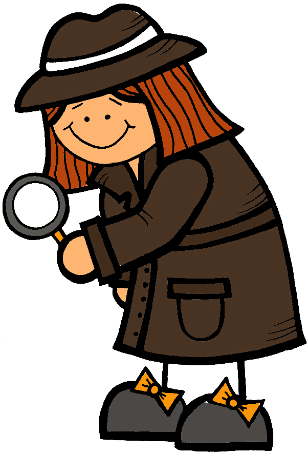 Bag Clipart Detective - Spy Clipart (742x1079), Png Download
