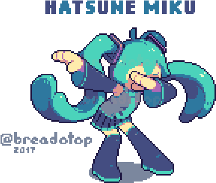 Why Did I Make This - Miku Dabbing (500x432), Png Download