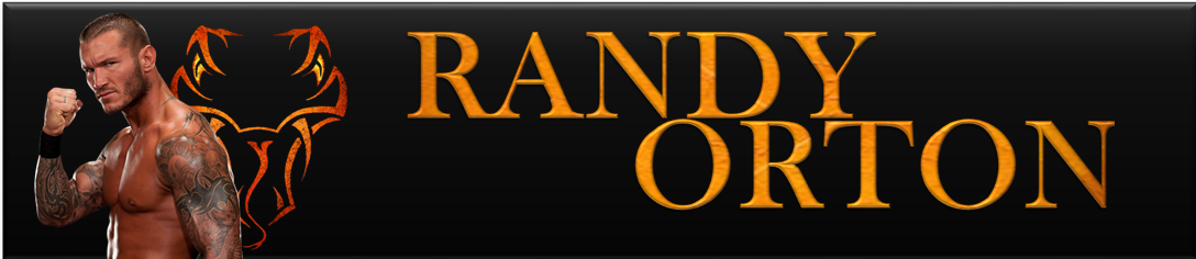 Wwe Superstar Bios - Randy Orton Name Png (1088x236), Png Download