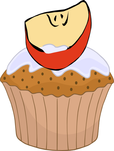 Fast Food Breakfast Ff Menu Clip Art At Clker - Cupcake Clip Art (450x595), Png Download