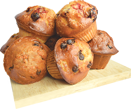 Farm Boy Muffins - Transparent Muffin (434x360), Png Download