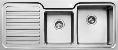 Fusion Inset Sink Tsf1180 - Sink (450x360), Png Download