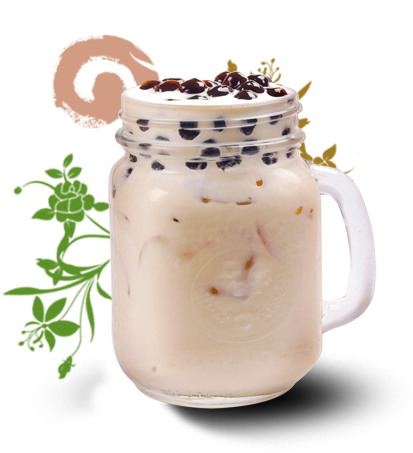 Boba Oo Long Fresh Milk Tea - Oolong Milk Tea (500x488), Png Download
