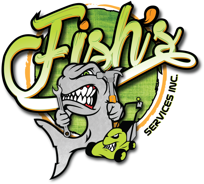 Thatch Is A Matted Layer Of Living And Dead Grass Roots - Fish's Lawncare And Snow Removal (950x800), Png Download