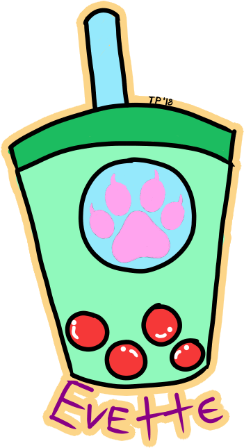 Evette Boba Tea (610x670), Png Download
