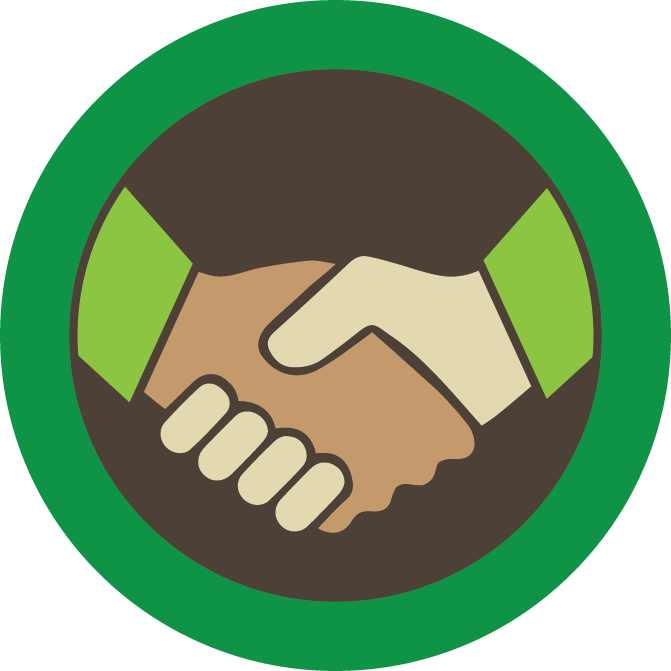 Vector Black And White Download Leader Camp Encourage - Circle (671x671), Png Download