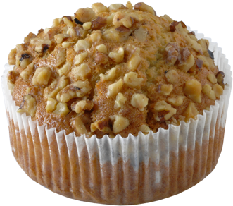 Banana Crown Muffin - Muffin (800x531), Png Download
