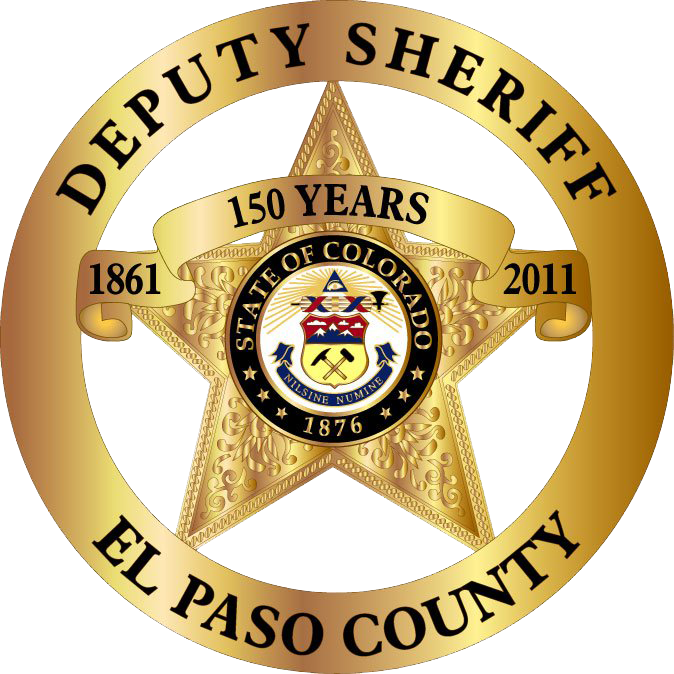 El Paso County Sheriff Badge (674x674), Png Download