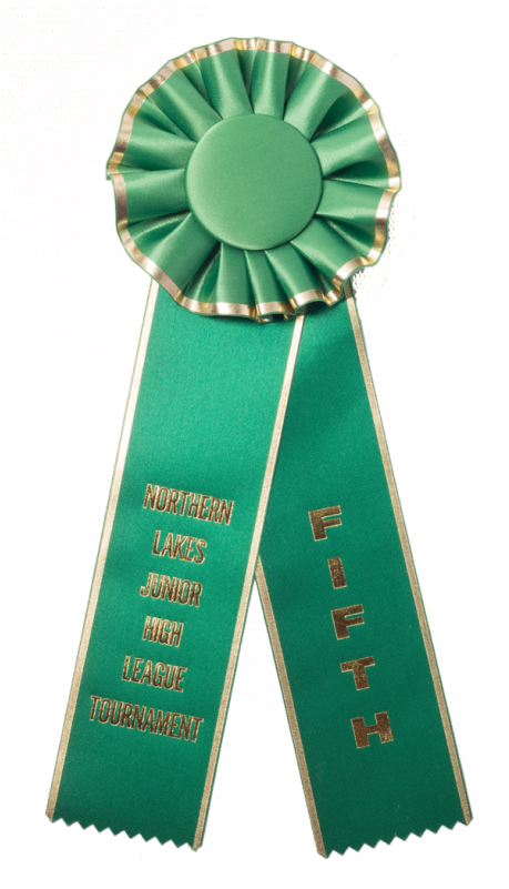 119 Gold Edge Custom Award Rosetterosettesrs Ge119 - Badge (800x800), Png Download