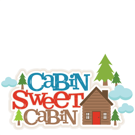 Cabin Sweet Cabin Title Svg Scrapbook Cut File Cute - Miss Kate Cuttables Cabin (432x432), Png Download