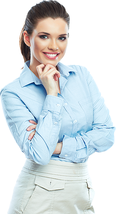 Girl (371x685), Png Download