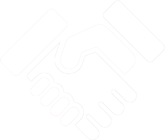 Icon Symbol Helping - Handshake (556x480), Png Download