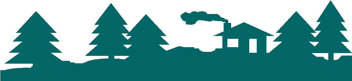 Cabin Clip Art (1127x270), Png Download