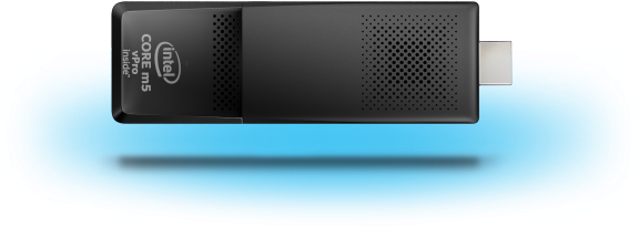 906247 Computestick Feature Performance No Icon - Intel Compute Stick Cs125 Computer With Intel Atom (576x324), Png Download